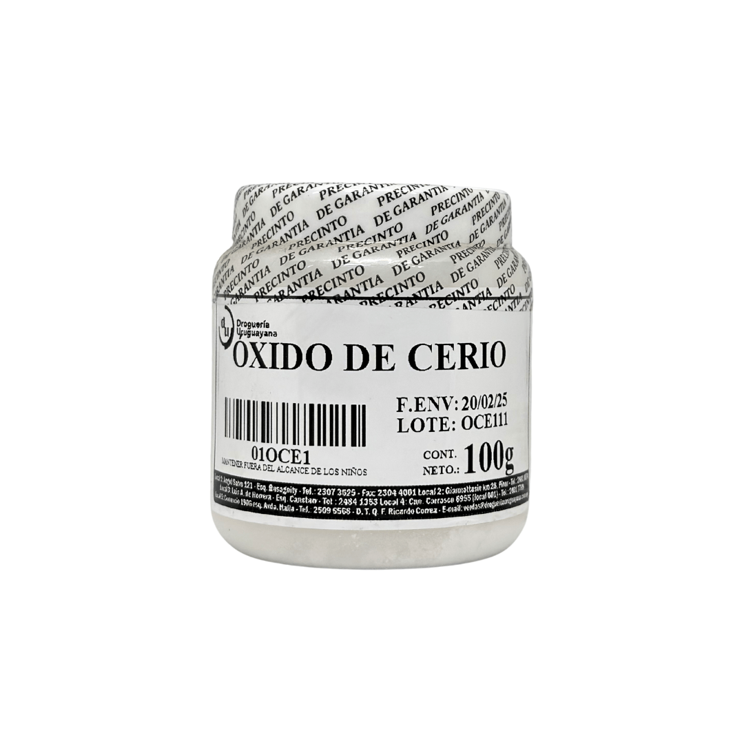 oxido de cerio