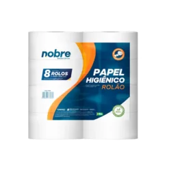 PAPEL HIGIÉNICO NOBRE 500 mt x 8 ROLLOS