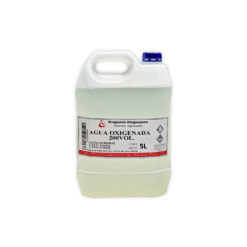 AGUA OXIGENADA 200 VOL - 5 Litros
