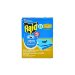 TABLETAS ANTI-MOSQUITOS RAID x 24 unid