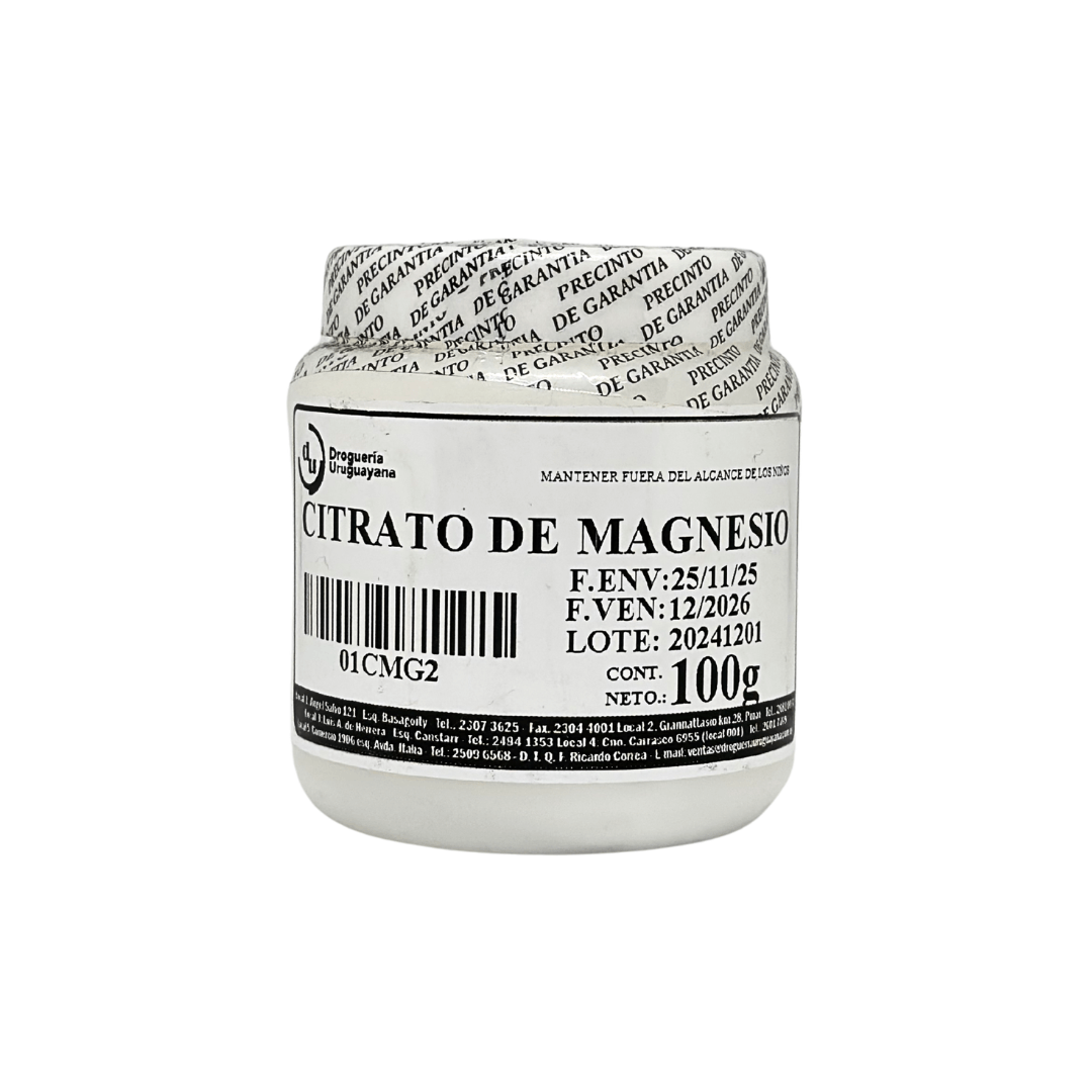 citrato de magnesio