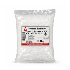 SODA CÁUSTICA ESCAMAS 70% 1Kg